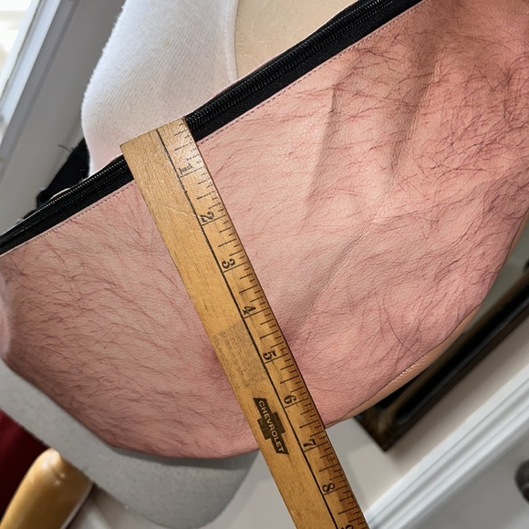 Fanny Pack Fun Dad bod Body bare beer belly Crossbody waist bag travel - Picture 9 of 10